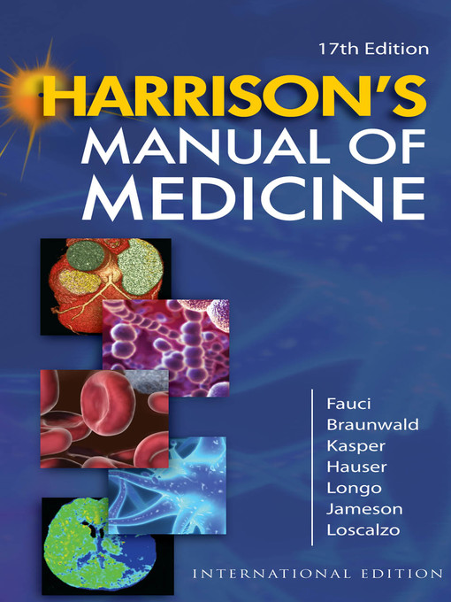 Cover image for Harrison's Manual of Medicine
